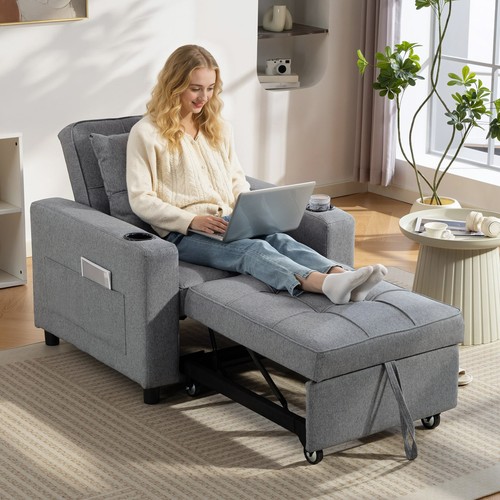 Single sofa bed - 3-in-1,