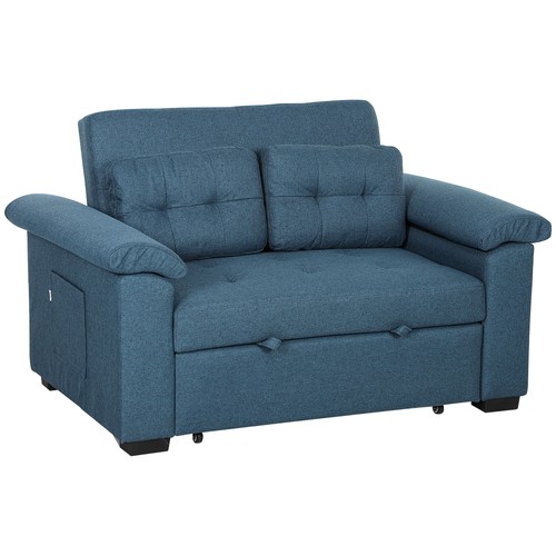 Pull out sofa - sofa, fabric