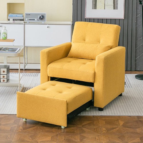 Pull out single - bed,, with