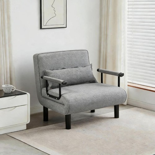 New single fabric sofa - single, bed