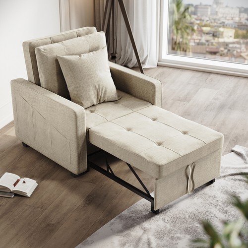 Single sofa bed - sofa, pull