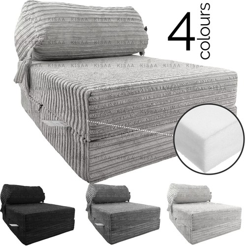 Jumbo cord fold out sofa - jumbo,