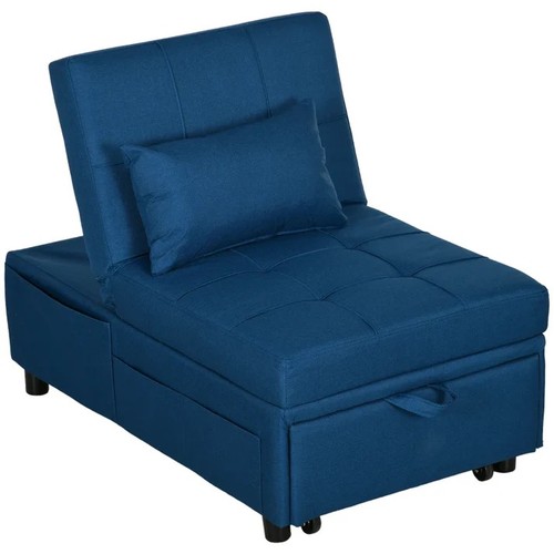 Homcom folding sofa bed - sofa,