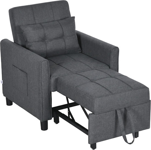 Homcom single sofa bed - homcom,