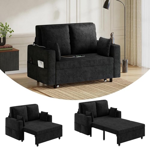 Extendable sofa bed - extendable, seater