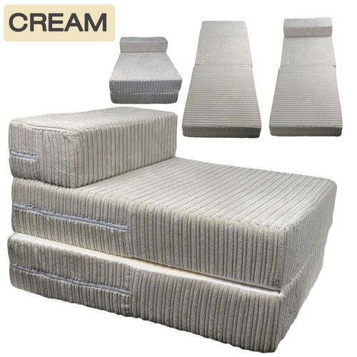 Jumbo single chair - single, cream