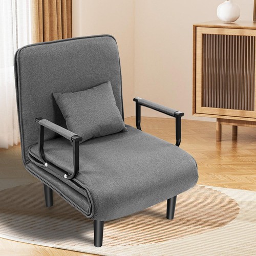 Single folding sofa bed - sofa,
