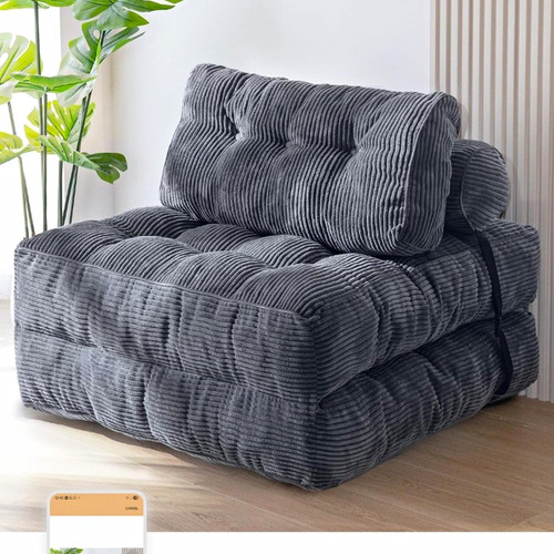 Grey corduroy folding - corduroy,