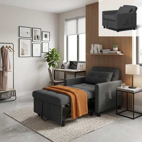 Single sofa bed - sofa, chair