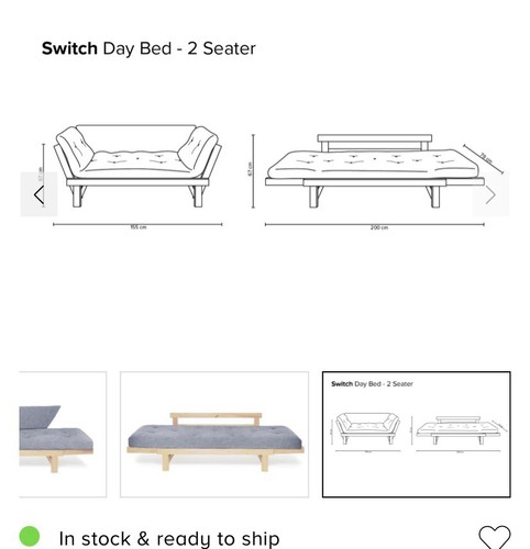 Futon company pine switch - company,